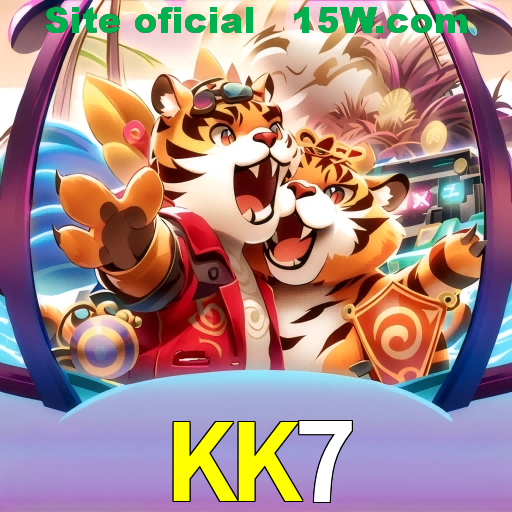 Imagem promocional da KK7 mostrando a plataforma e suas vantagens